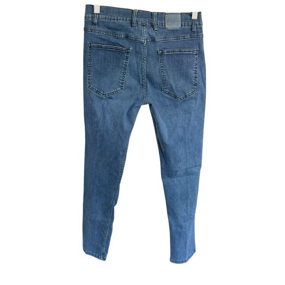 Mugsy Jeans Men's Studio Blues 30x32 Blue Tapered Legs Stretch Western Casual - Picture 3 of 12